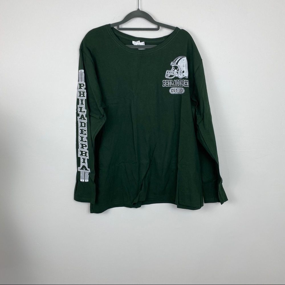 Philadelphia woman’s game day football shi…